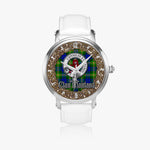 Scottish Maitland Celtic Circle Silver Automatic Watch Size 46mm