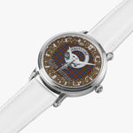 Scottish Bethune Celtic Circle Silver Automatic Watch Size 46mm