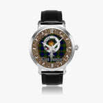 Scottish Dundas Celtic Circle Silver Automatic Watch Size 46mm