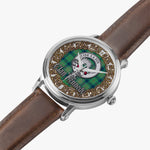 Scottish Kennedy Celtic Circle Silver Automatic Watch Size 46mm