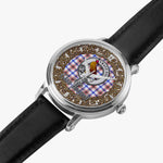 Scottish Boswell Celtic Circle Silver Automatic Watch Size 46mm