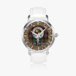 Scottish Buchan Celtic Circle Silver Automatic Watch Size 46mm