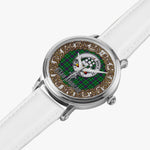 Scottish Duncan Celtic Circle Silver Automatic Watch Size 46mm