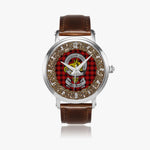 Scottish MacIver Celtic Circle Silver Automatic Watch Size 46mm