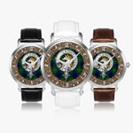 Scottish Oliphant Celtic Circle Silver Automatic Watch Size 46mm