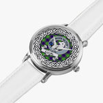 Scottish Cochrane Celtic Circle Silver Automatic Watch Size 46mm