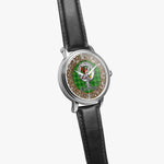 Scottish Boyle Celtic Circle Silver Automatic Watch Size 46mm