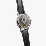 Scottish Stirling Celtic Ring Silver Automatic Watch Size 46mm