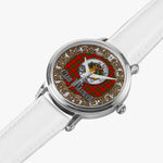 Scottish Maxwell Celtic Circle Silver Automatic Watch Size 46mm