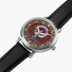 Scottish Lumsden Celtic Circle Silver Automatic Watch Size 46mm