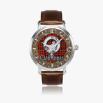 Scottish Innes Celtic Circle Silver Automatic Watch Size 46mm