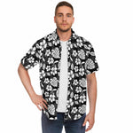 Men Hawaiian Shirt Aloha Friday Tropical Hawaiian Men Short Sleeve Shirt