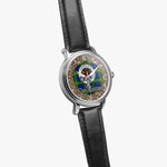 Scottish Maitland Celtic Circle Silver Automatic Watch Size 46mm