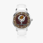 Scottish Fotheringham Celtic Circle Large Silver Automatic Watch Size 46mm