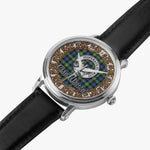 Scottish Watson Celtic Ring Silver Automatic Watch Size 46mm