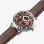 Scottish MacFie Celtic Circle Silver Automatic Watch Size 46mm