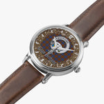 Scottish Bethune Celtic Circle Silver Automatic Watch Size 46mm