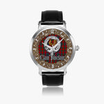 Scottish Sinclair Celtic Circle Silver Automatic Watch Size 46mm