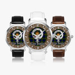 Scottish Dundas Celtic Circle Silver Automatic Watch Size 46mm