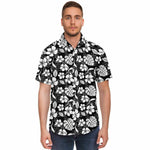 Men Hawaiian Shirt Aloha Friday Tropical Hawaiian Men Short Sleeve Shirt