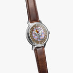 Scottish Boswell Celtic Circle Silver Automatic Watch Size 46mm