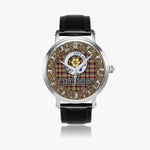 Scottish Jardine Celtic Circle Silver Automatic Watch Size 46mm