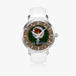 Scottish Beveridge Celtic Circle Silver Automatic Watch Size 46mm