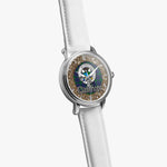 Scottish Hope Celtic Circle Silver Automatic Watch Size 46mm
