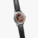 Scottish Wallace Celtic Circle Silver Automatic Watch Size 46mm