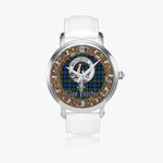 Scottish Fletcher Celtic Circle Silver Automatic Watch Size 46mm