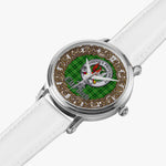 Scottish Boyle Celtic Circle Silver Automatic Watch Size 46mm