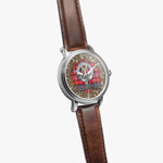 Scottish Preston Celtic Circle Silver Automatic Watch Size 46mm