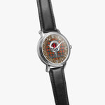 Scottish MacNaughton Celtic Circle Silver Automatic Watch Size 46mm