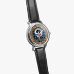 Scottish Guthrie Celtic Circle Silver Automatic Watch Size 46mm