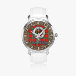 Scottish MacLaine Celtic Circle Silver Automatic Watch Size 46mm