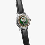 Scottish Kinnear Celtic Circle Silver Automatic Watch Size 46mm