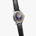 Scottish Fleming Celtic Circle Large Silver Automatic Watch Size 46mm