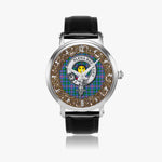 Scottish Pitcairn Celtic Circle Silver Automatic Watch Size 46mm