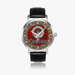Scottish Seton Celtic Circle Silver Automatic Watch Size 46mm