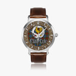 Scottish Lyle Celtic Circle Silver Automatic Watch Size 46mm
