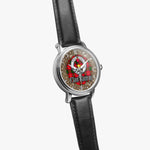 Scottish Rattray Celtic CIrcle Silver Automatic Watch Size 46mm