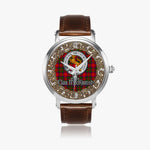 Scottish MacKintosh Celtic Circle Silver Automatic Watch Size 46mm