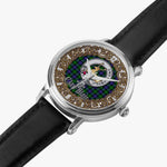 Scottish Blair Celtic Circle Silver Automatic Watch Size 46mm