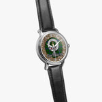 Scottish Henderson Celtic Circle Silver Automatic Watch Size 46mm