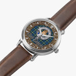 Scottish Lamont Celtic Circle Silver Automatic Watch Size 46mm
