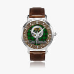 Scottish Kinnear Celtic Circle Silver Automatic Watch Size 46mm
