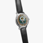 Scottish Davidson Celtic Circle  Silver Automatic Watch Size 46mm