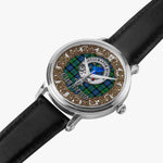 Scottish Forsyth Celtic Circle Silver Automatic Watch Size 46mm