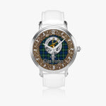 Scottish Forbes Celtic Circle Silver Automatic Watch Size 46mm