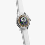 Scottish Hunter Celtic Circle Silver Automatic Watch Size 46mm
